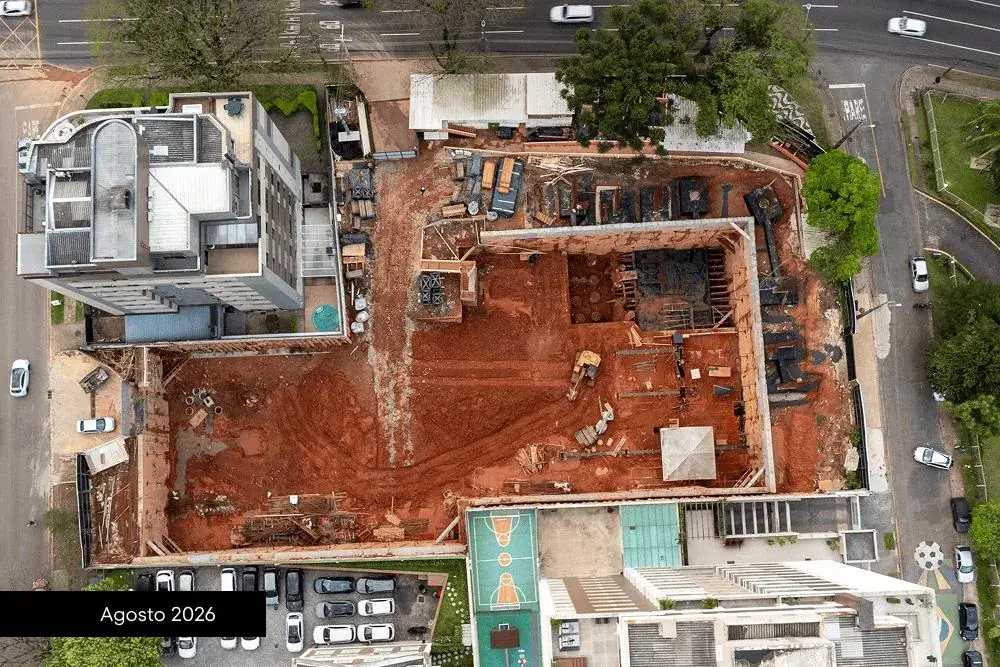 Evolução da obra – foto 1